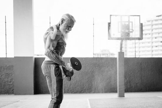Why most old people are not muscular