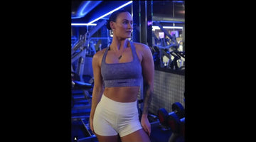 Fitness Model Amie Harris Trains Chest & Triceps at Zone Gym