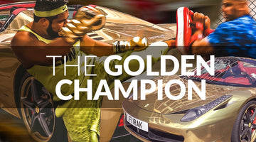 The Golden Champion: SECRET TRAINING! Riyadh Al-Azzawi World Kickboxing Champion
