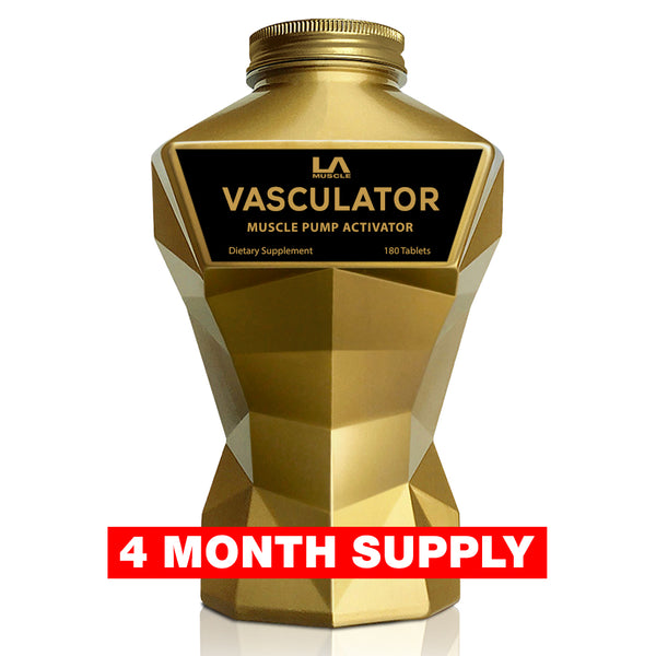 LA Muscle Vasculator muscle pump activator. 4 month supply.